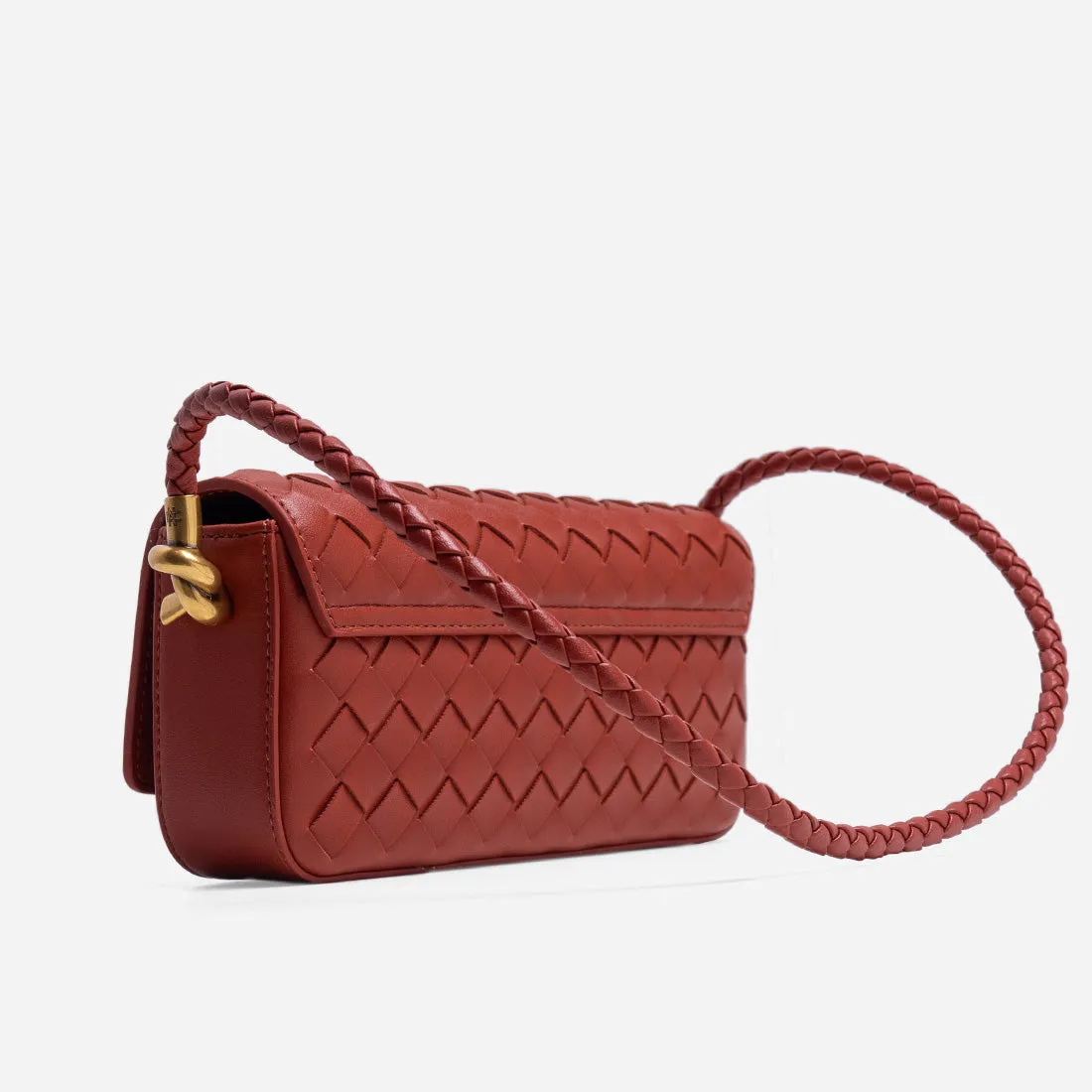 Lucca Woven Shoulder Bag
