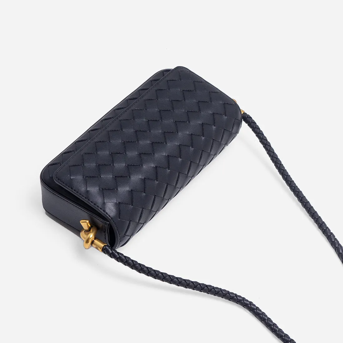 Lucca Woven Shoulder Bag
