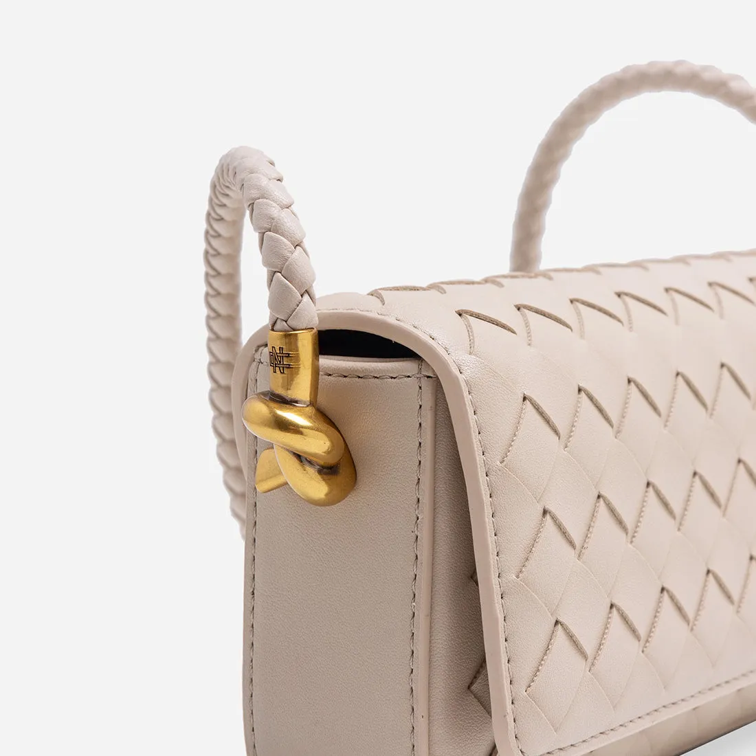 Lucca Woven Shoulder Bag
