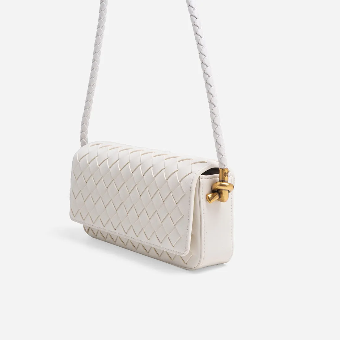 Lucca Woven Shoulder Bag