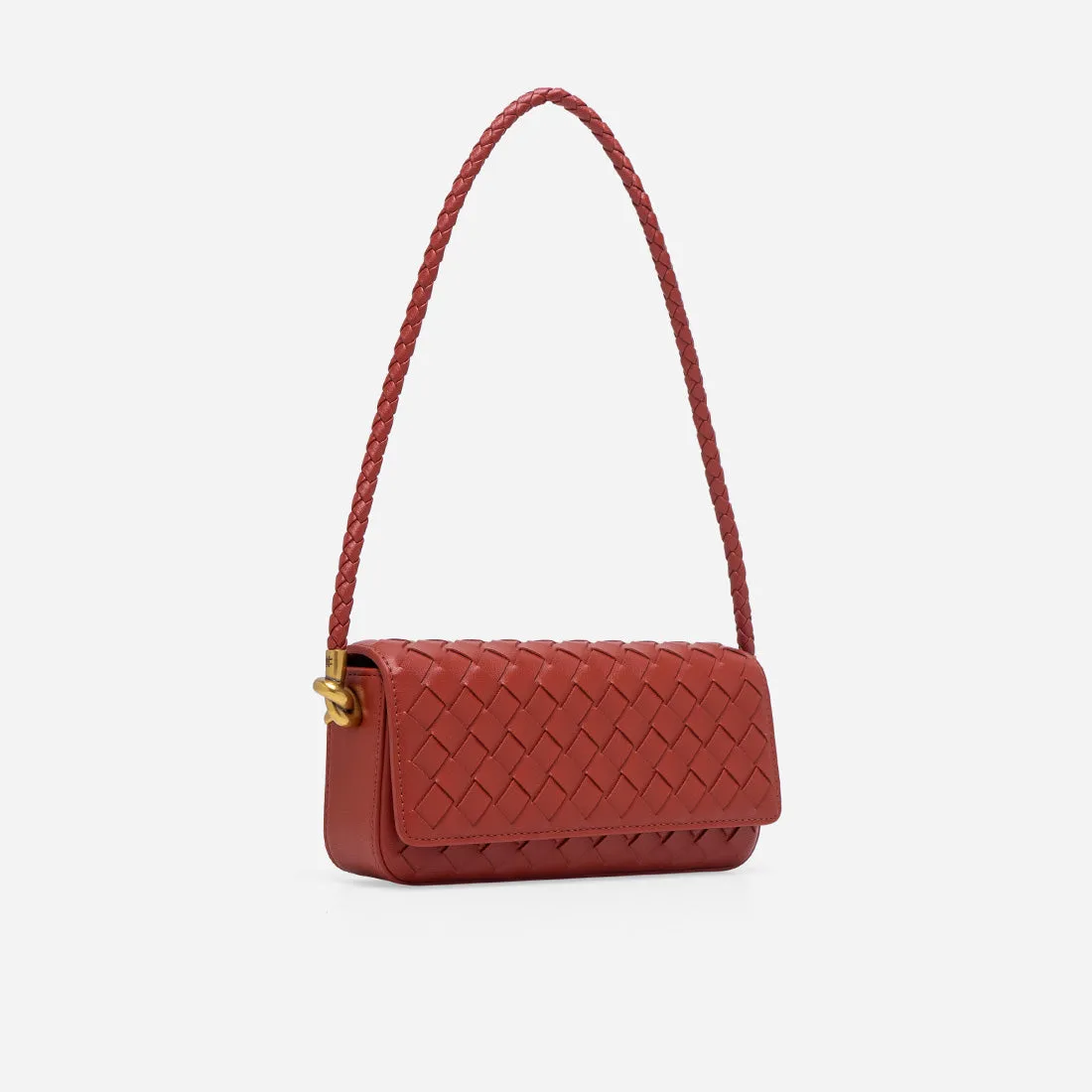 Lucca Woven Shoulder Bag