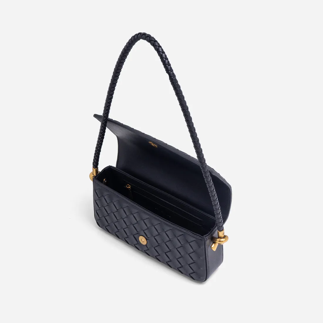 Lucca Woven Shoulder Bag