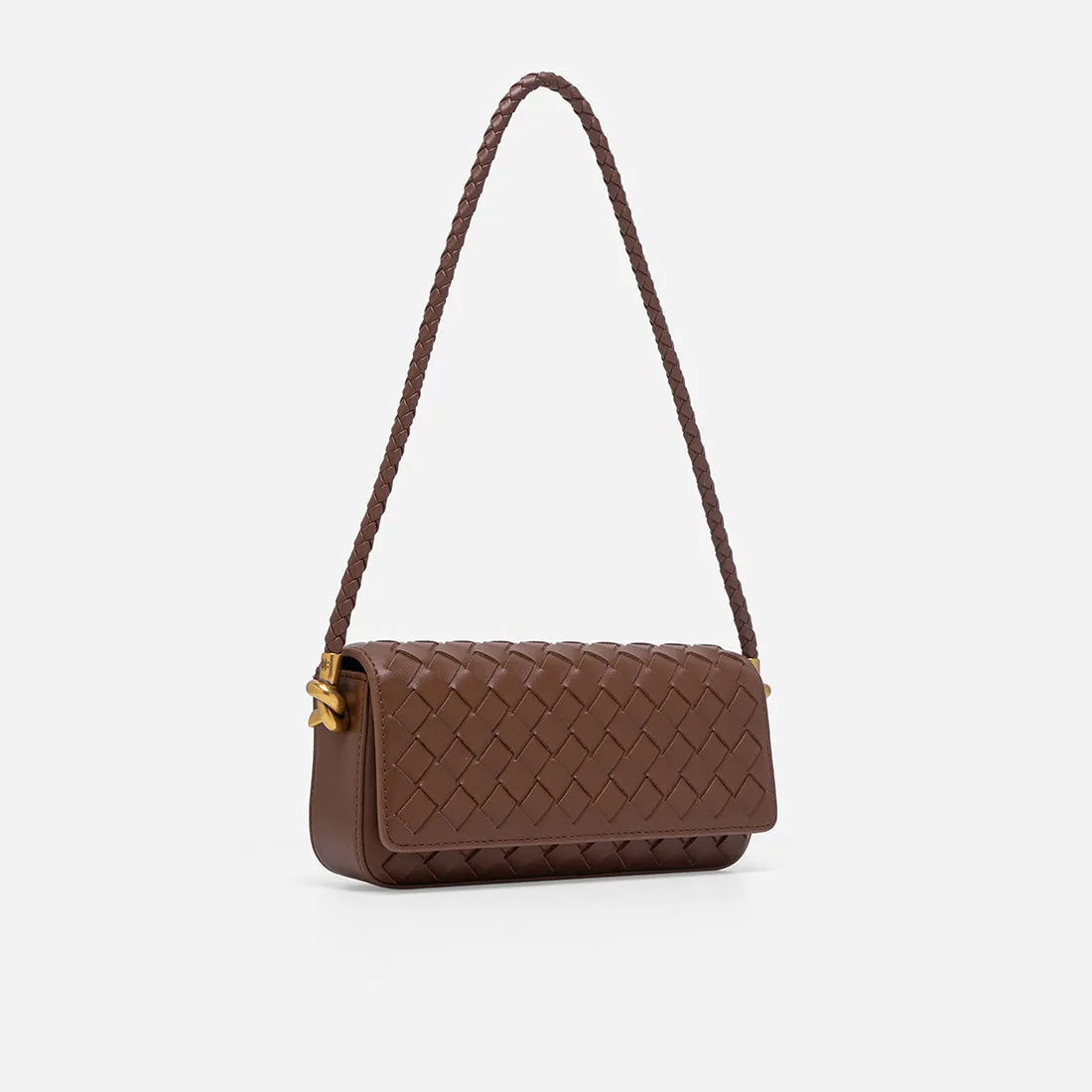 Lucca Woven Shoulder Bag