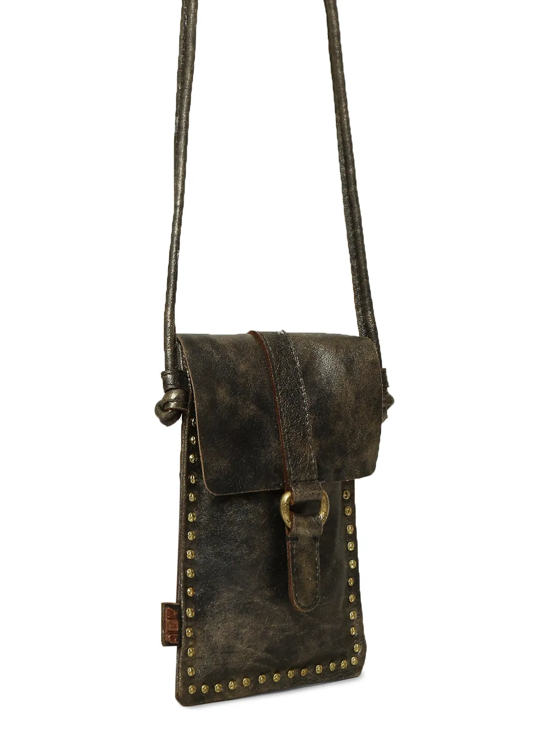 Luminosa: Metallic Effect With Side Revit Leather Phone Pouch