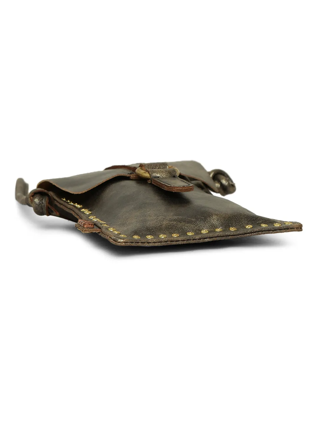 Luminosa: Metallic Effect With Side Revit Leather Phone Pouch