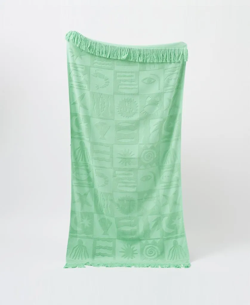Luxe Towel De Playa | Esmeralda