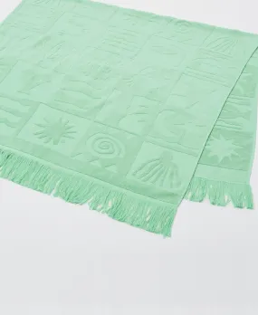 Luxe Towel De Playa | Esmeralda