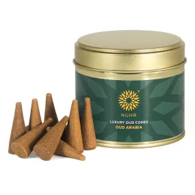 Luxury Oud Incense Cones by NUHR Home - Oud Arabia