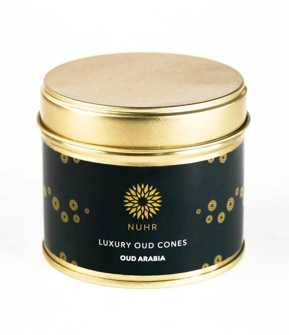 Luxury Oud Incense Cones by NUHR Home - Oud Arabia