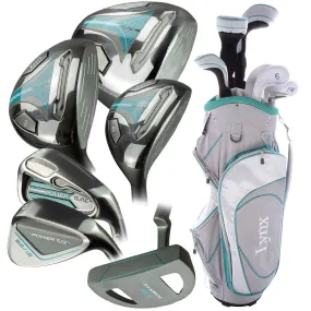 Lynx Powertune 11-Piece Cart Bag Package Set - Ladies