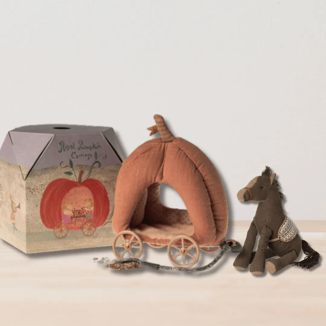Maileg Pumpkin Carriage and Pony Limited Edition Bundle SOLD OUT