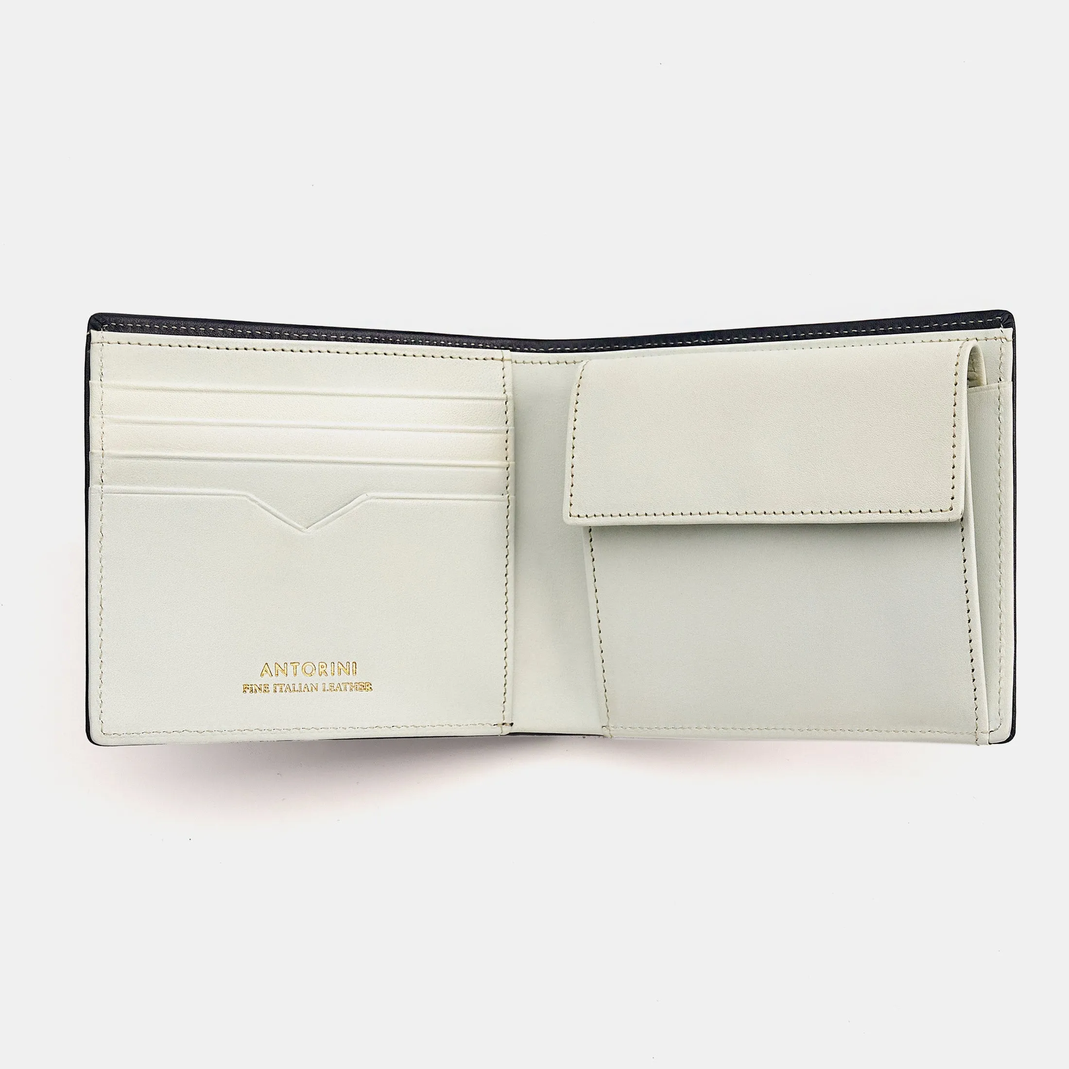 Men's Billfold Coin Wallet ANTORINI Excellence in Monochrome, 4cc