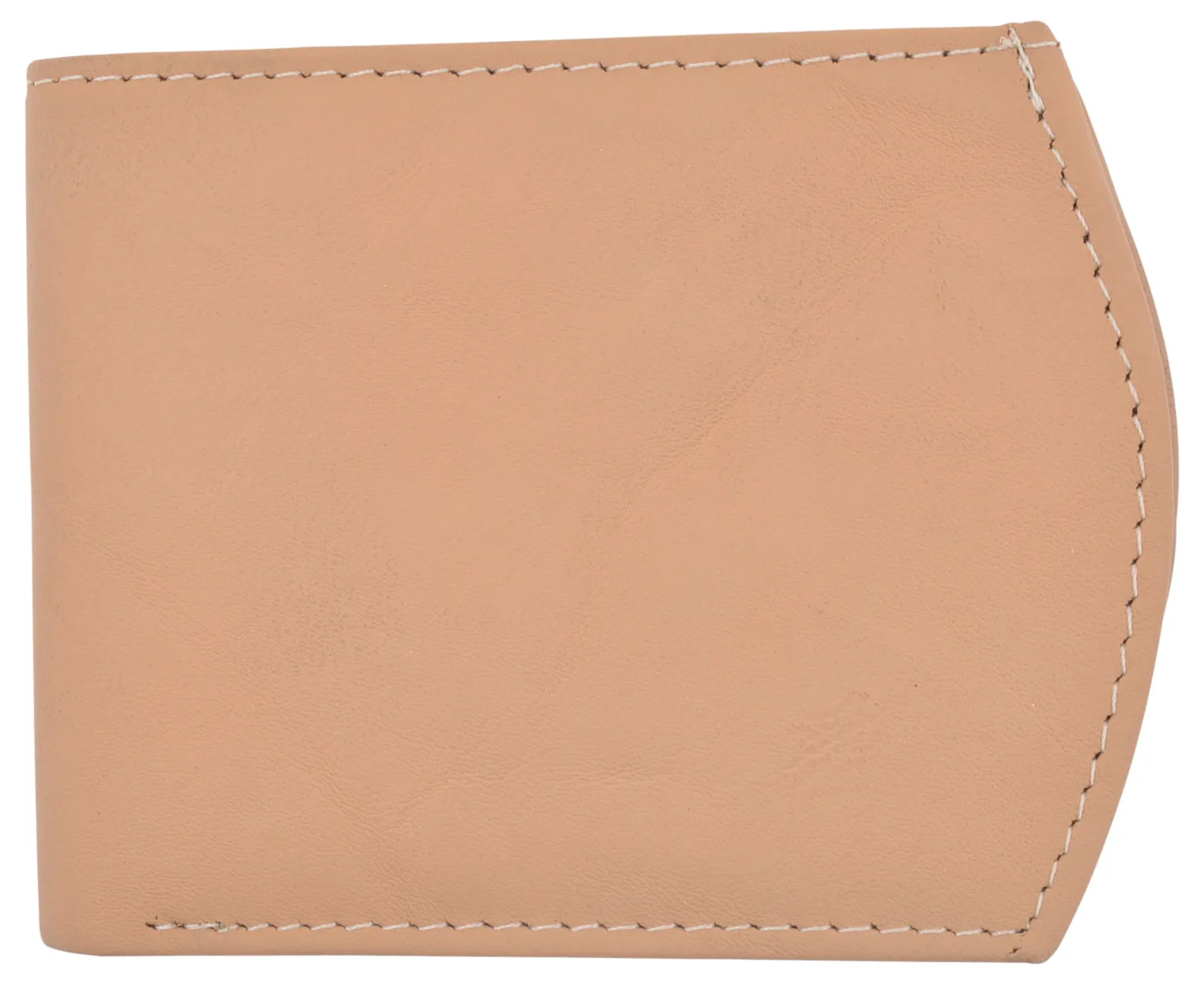 Men's Premium Leather Credit Card ID Holder Bifold Wallet with Coin Pocket