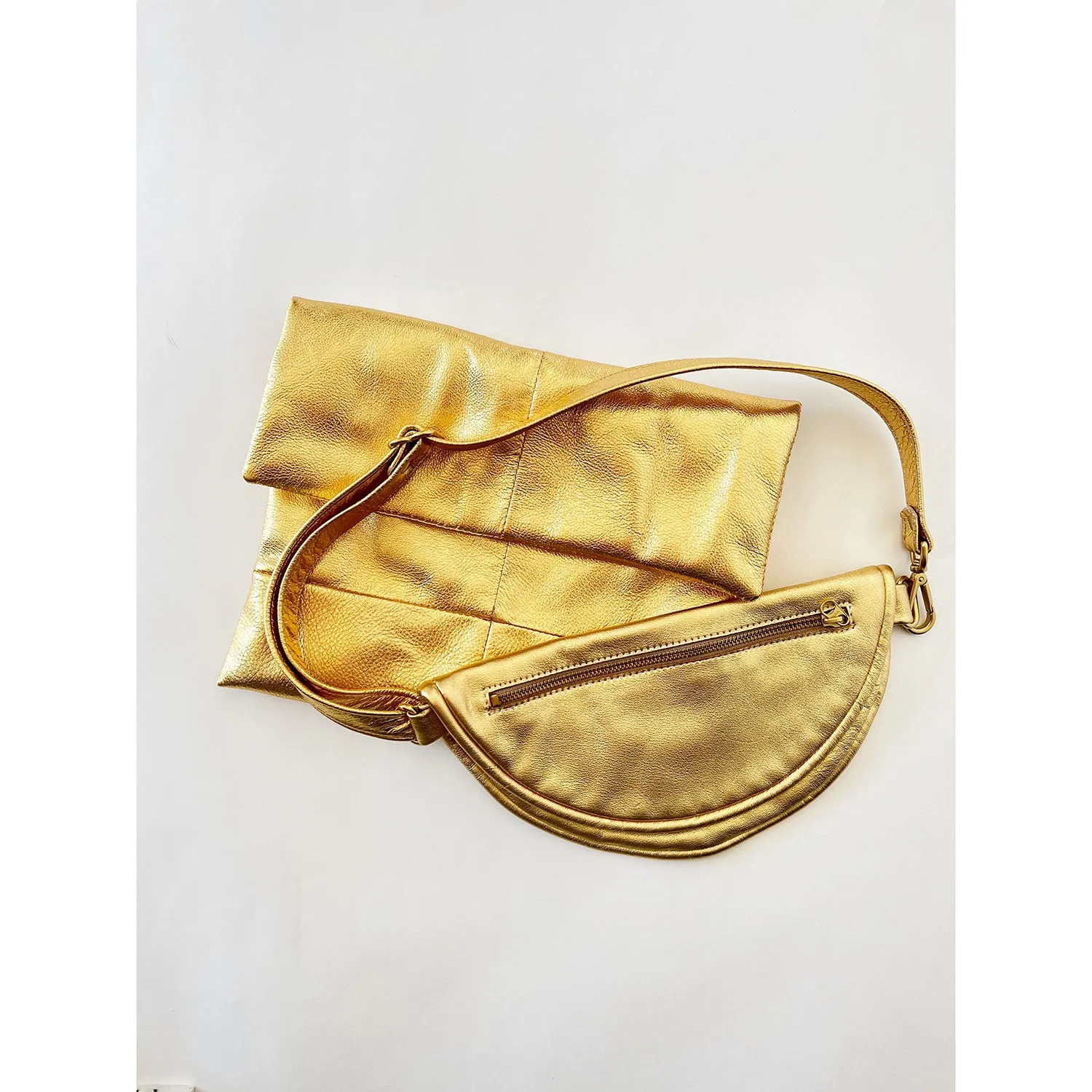 Metallic Sling Bag, small