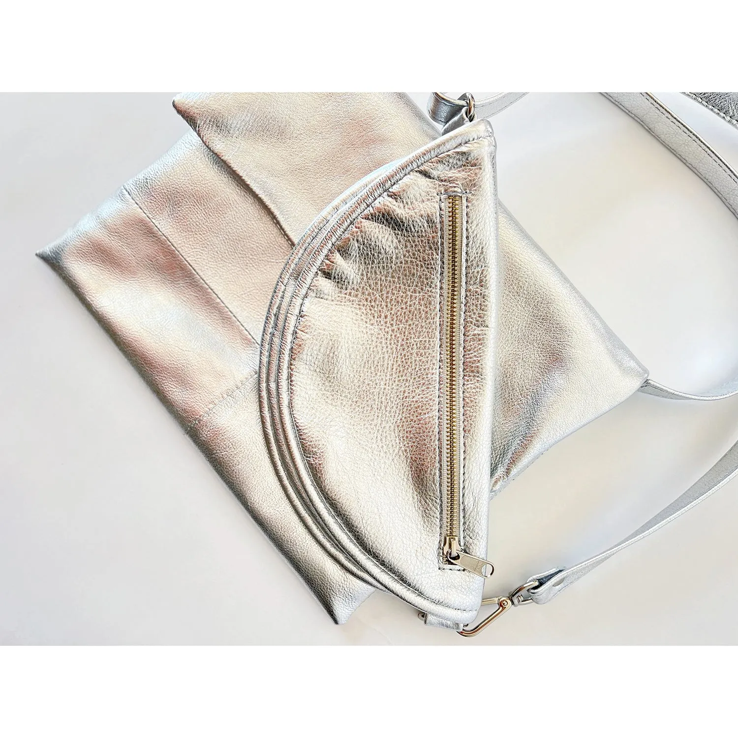 Metallic Sling Bag, small