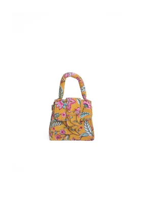 Mimosa Martini Blockprinted Chiq Bag