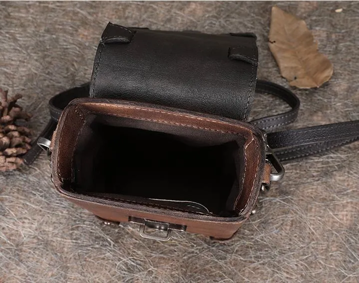 Mini Women's Genuine Leather Handbags Phone Bag Leather Crossbody Bag For Women