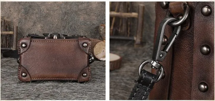 Mini Women's Genuine Leather Handbags Phone Bag Leather Crossbody Bag For Women