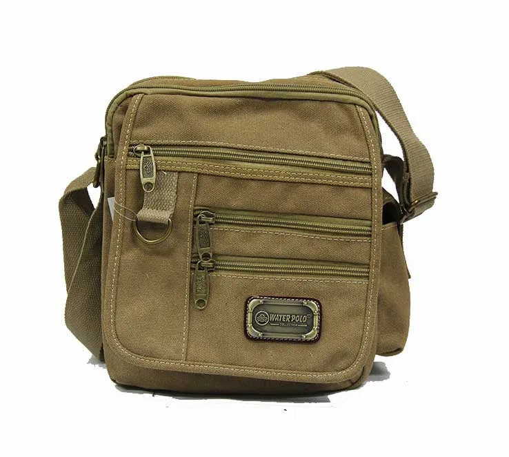 Mobile Canvas Sling Bag Messenger Bag for Tablet