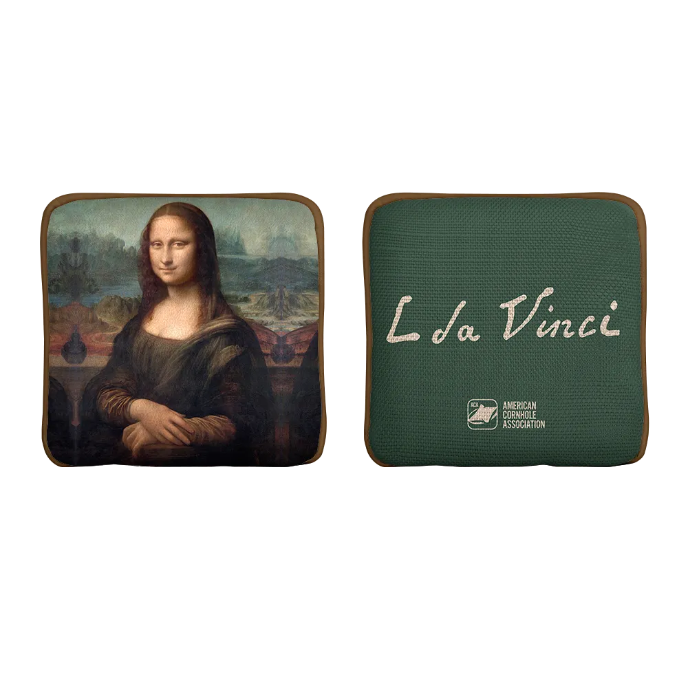 Mona Lisa Limited Edition Synergy Edge Cornhole Bags | 05.24 Drop
