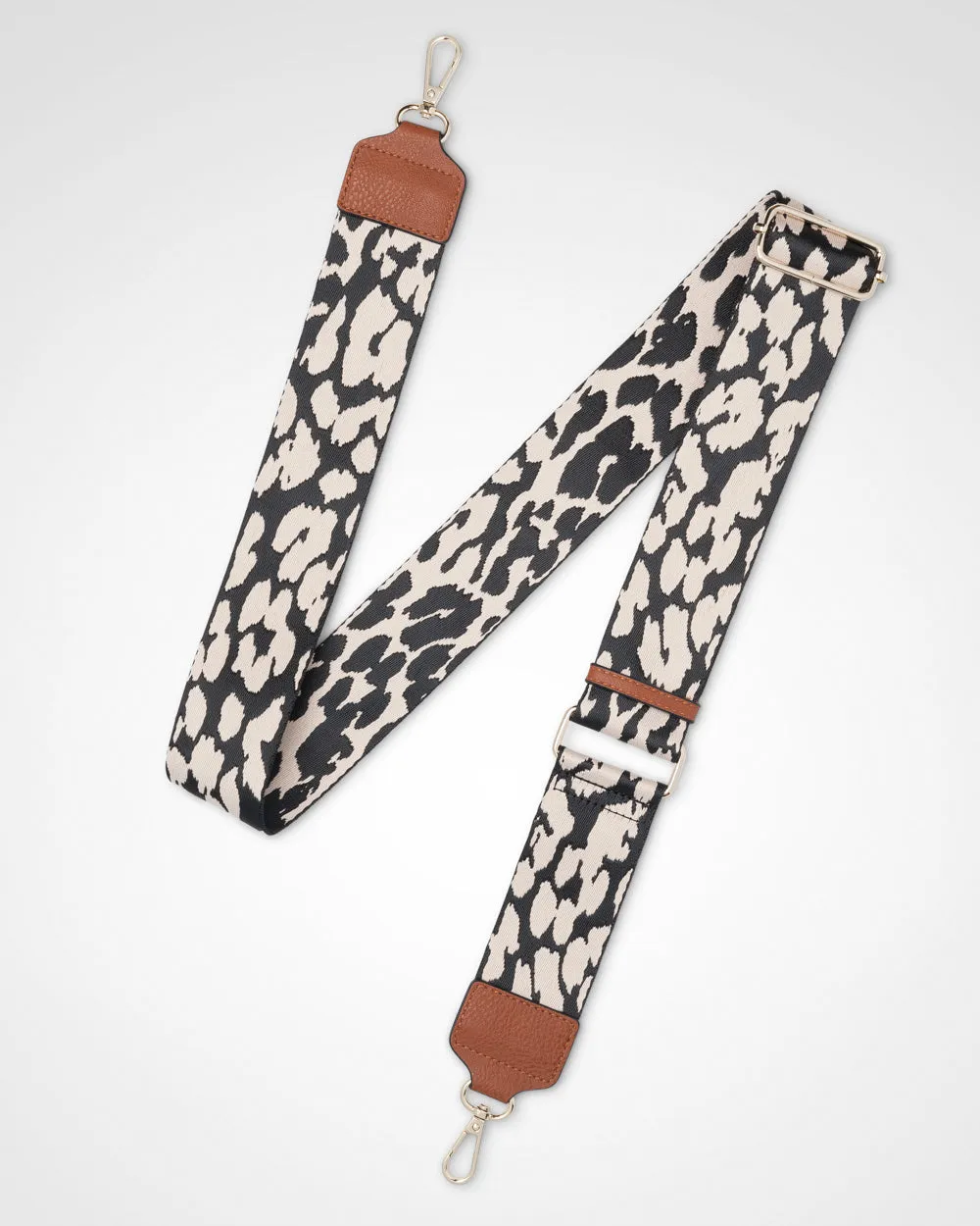Monica Camera Crossbody Bag   Leopard Bag Strap