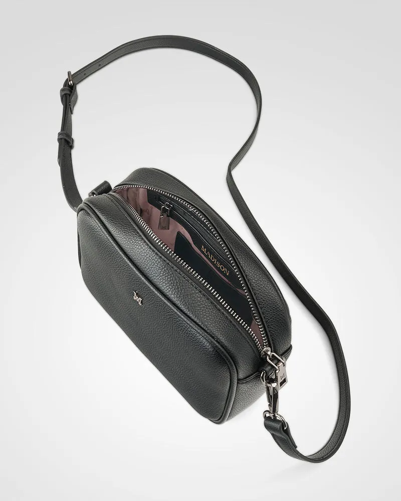 Monica Camera Crossbody Bag   Monogram Bag Strap
