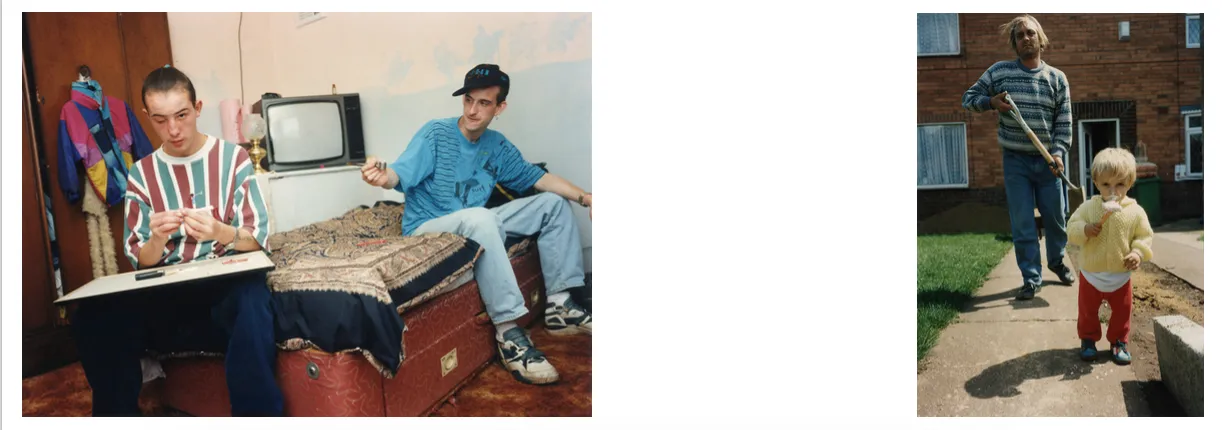 Nick Waplington. LIVING ROOM/WORK PRINTS. Out of Print.