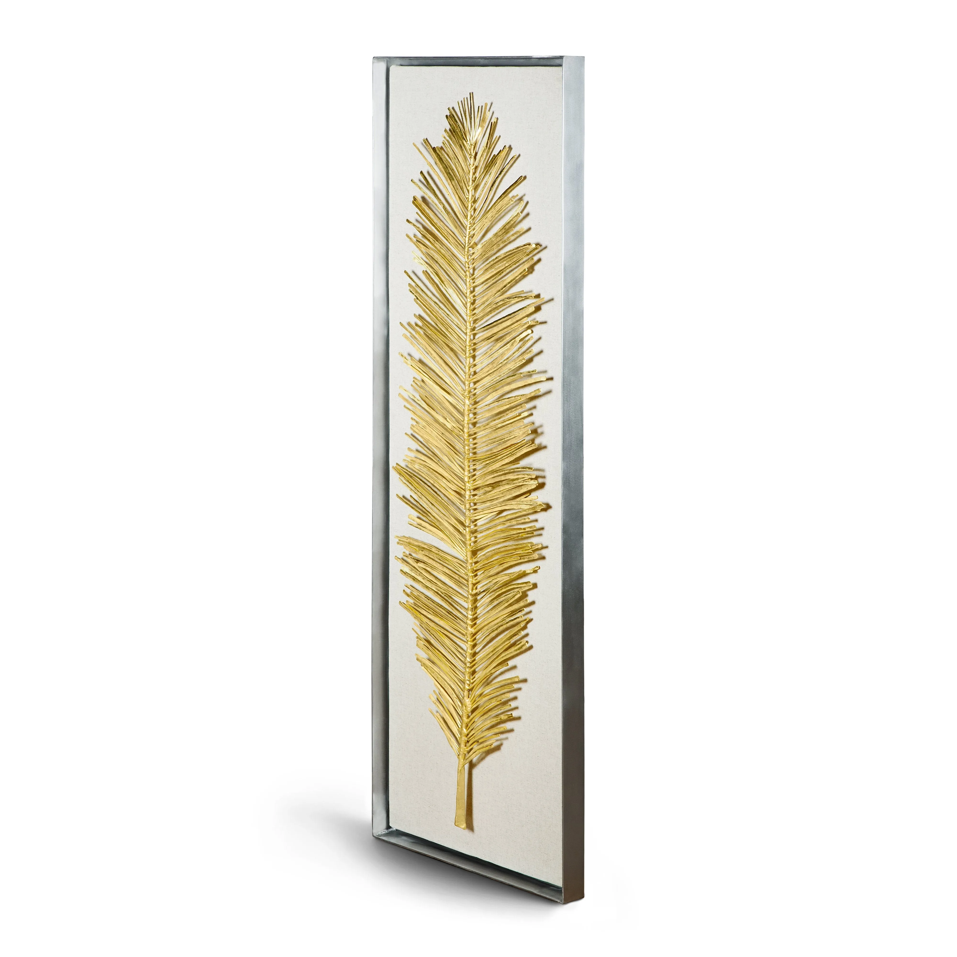 Palm Large Fabric Shadow Box