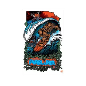 Pearl Jam 2009 Seattle 1st Night Poster