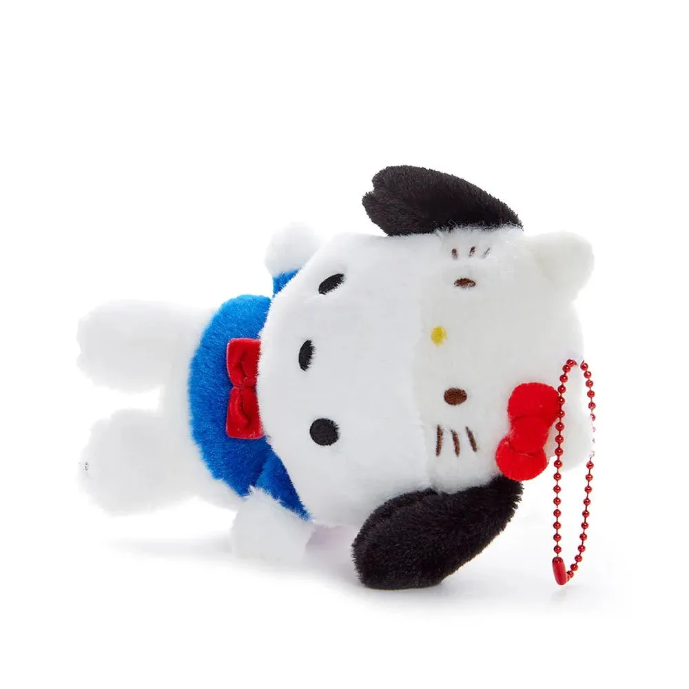 Pochacco Mascot Keychain Plush :Hello Kitty 50th Anniversary