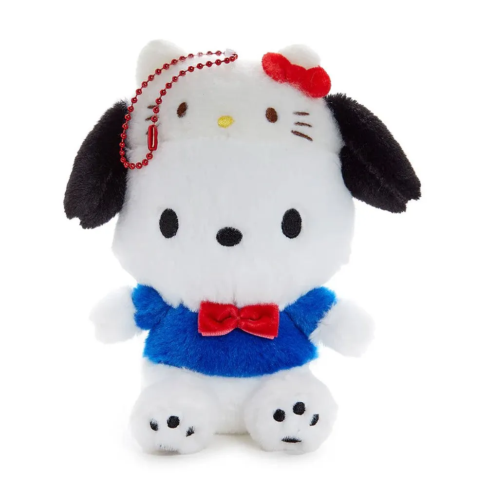 Pochacco Mascot Keychain Plush :Hello Kitty 50th Anniversary