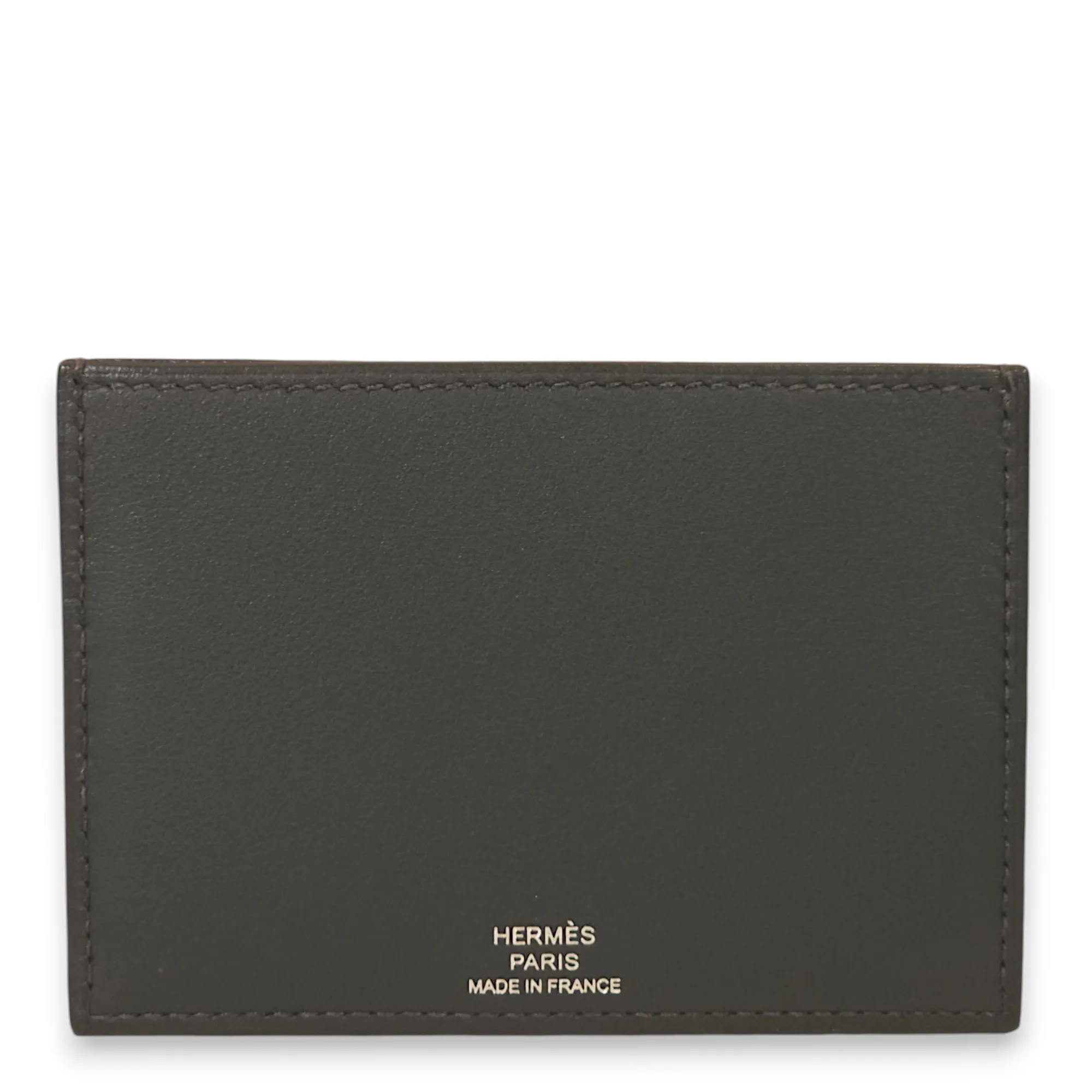 Porte Cartes Gris PI Aman / Rousseau Wallet in Swift