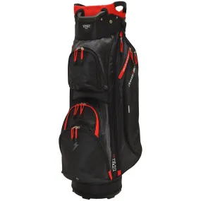 PowerBilt TPX 14-Way Divider Cart Bag - Black/Red
