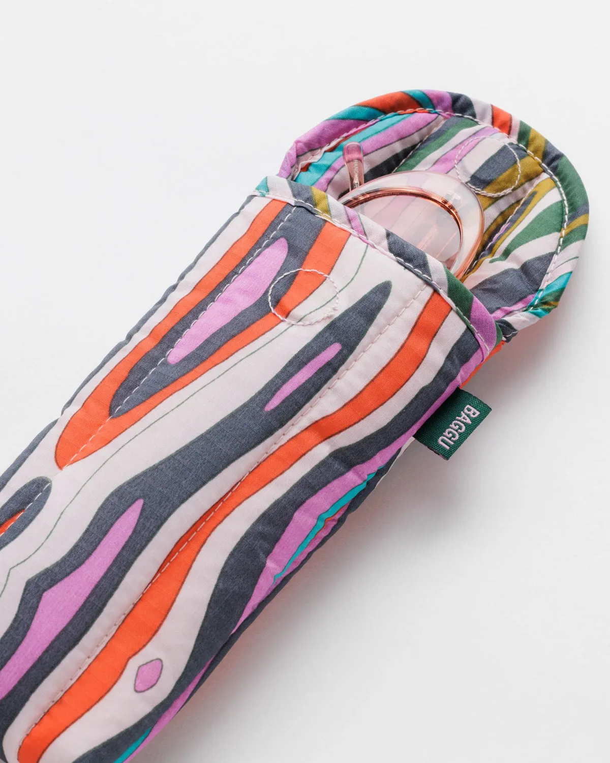 Puffy Glasses Sleeve - Candy Woodgrain