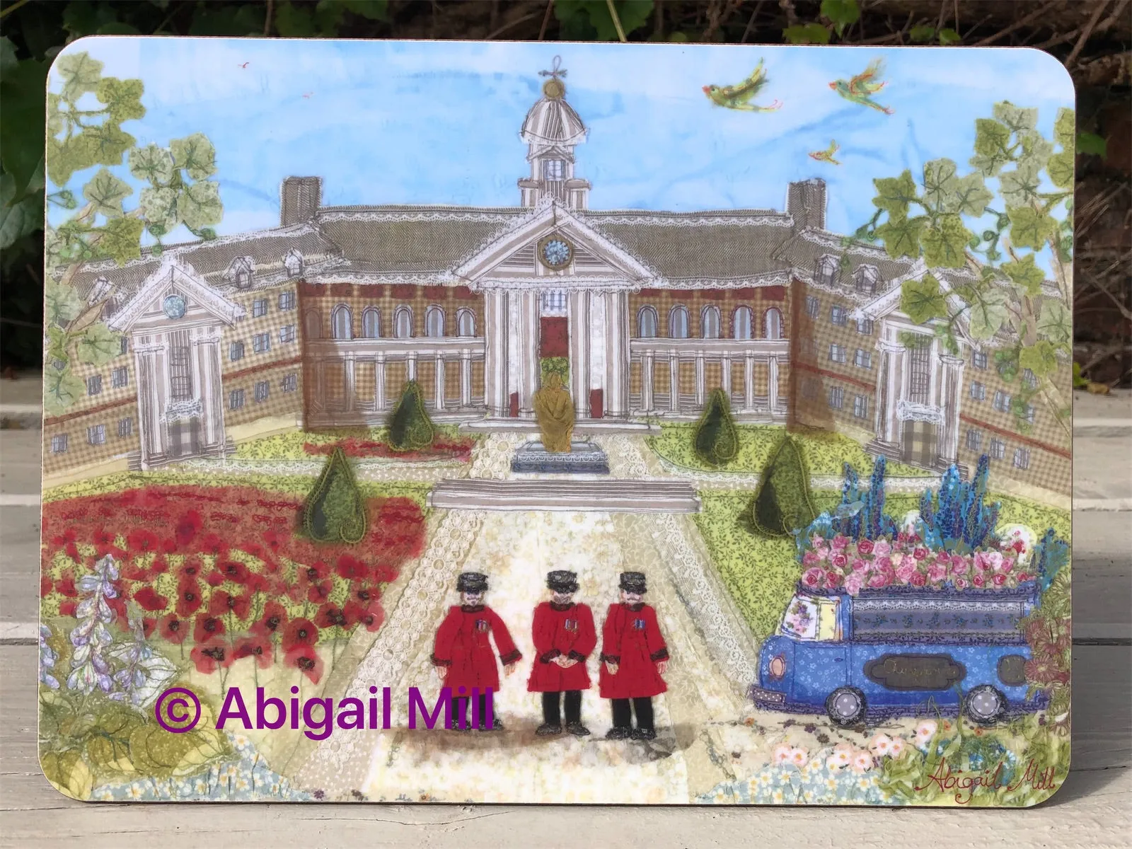 Royal Hospital and Chelsea Flower show card
