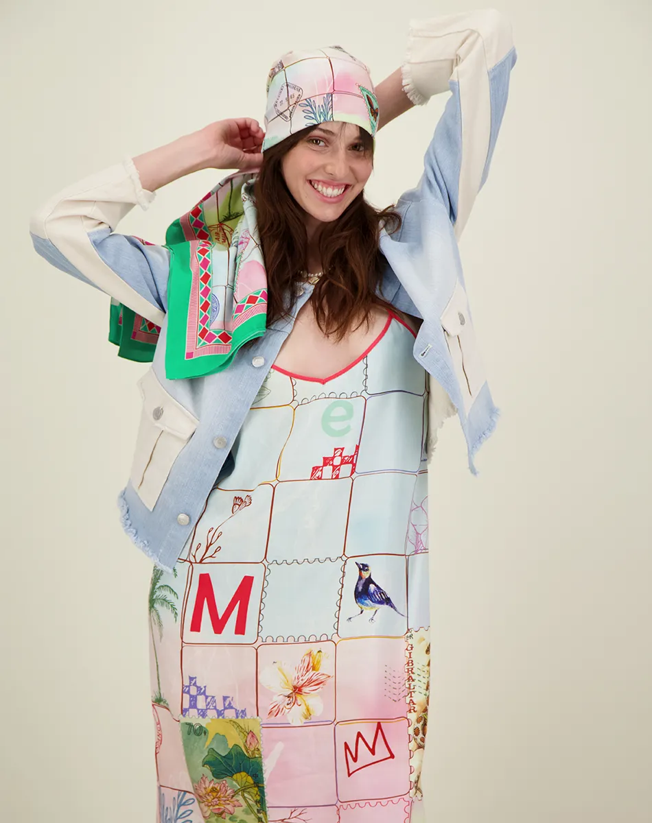 Sara Heritage Linen Headkerchief