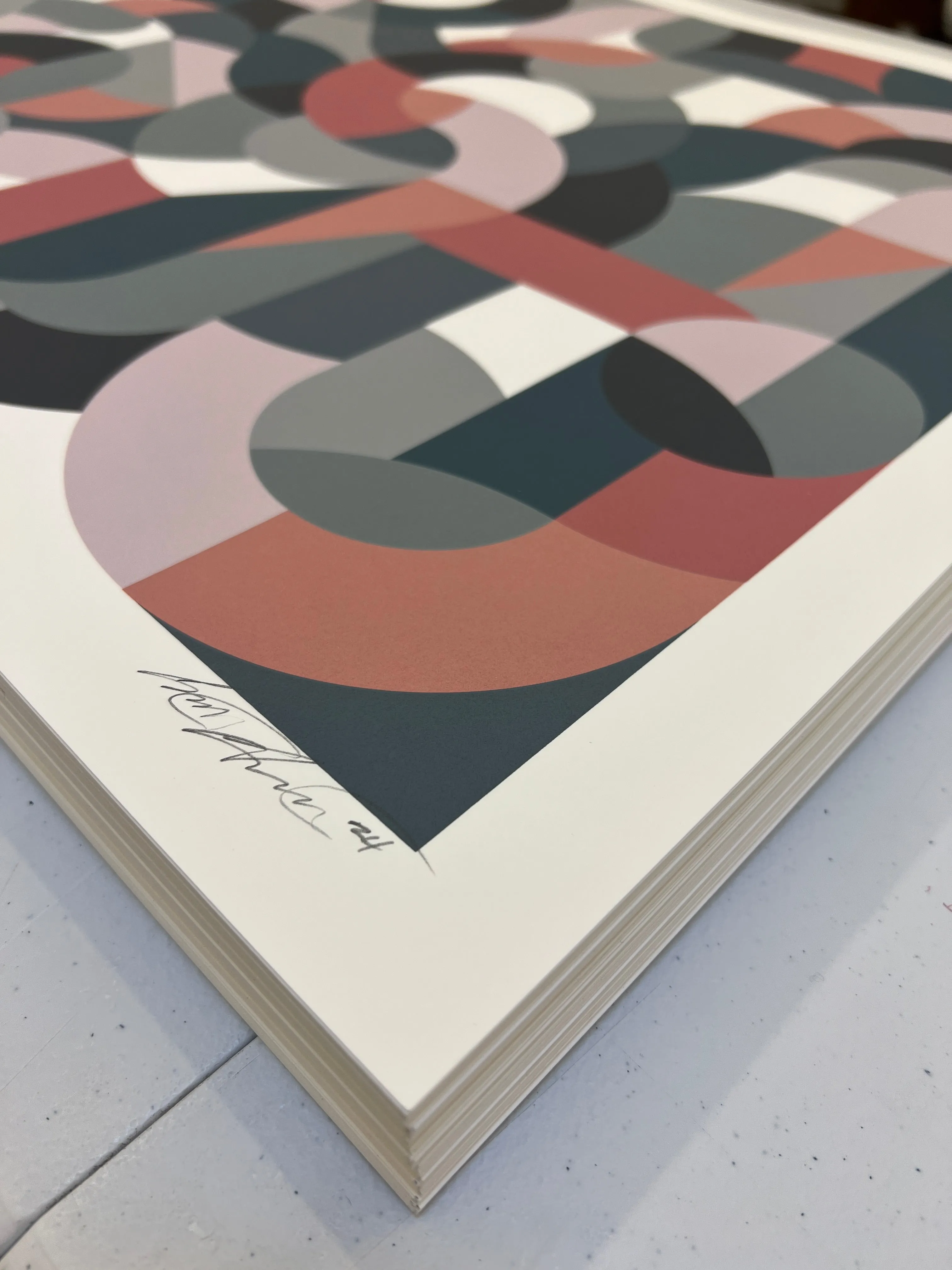 Scott Albrecht - "Searching for the Shadow of the Sun" print