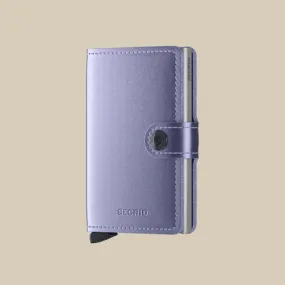 Secrid Miniwallet The Metallic Lilac