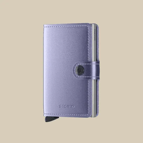 Secrid Miniwallet The Metallic Lilac