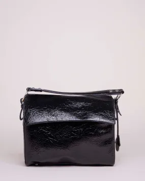 Shiny small shoulder bag