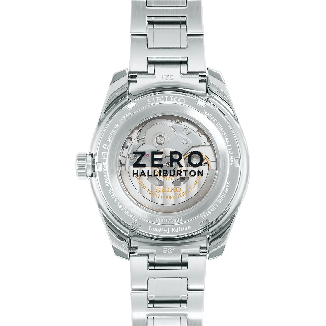SIKP Watch Sharp Edged GMT X Zero Halliburton Limited Edition