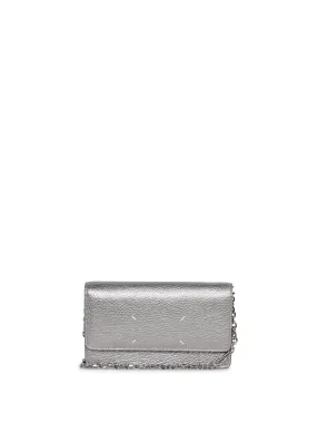 Silver Wallet on Chain Bag