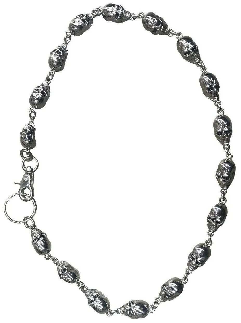 Skull Wallet Chain 31"