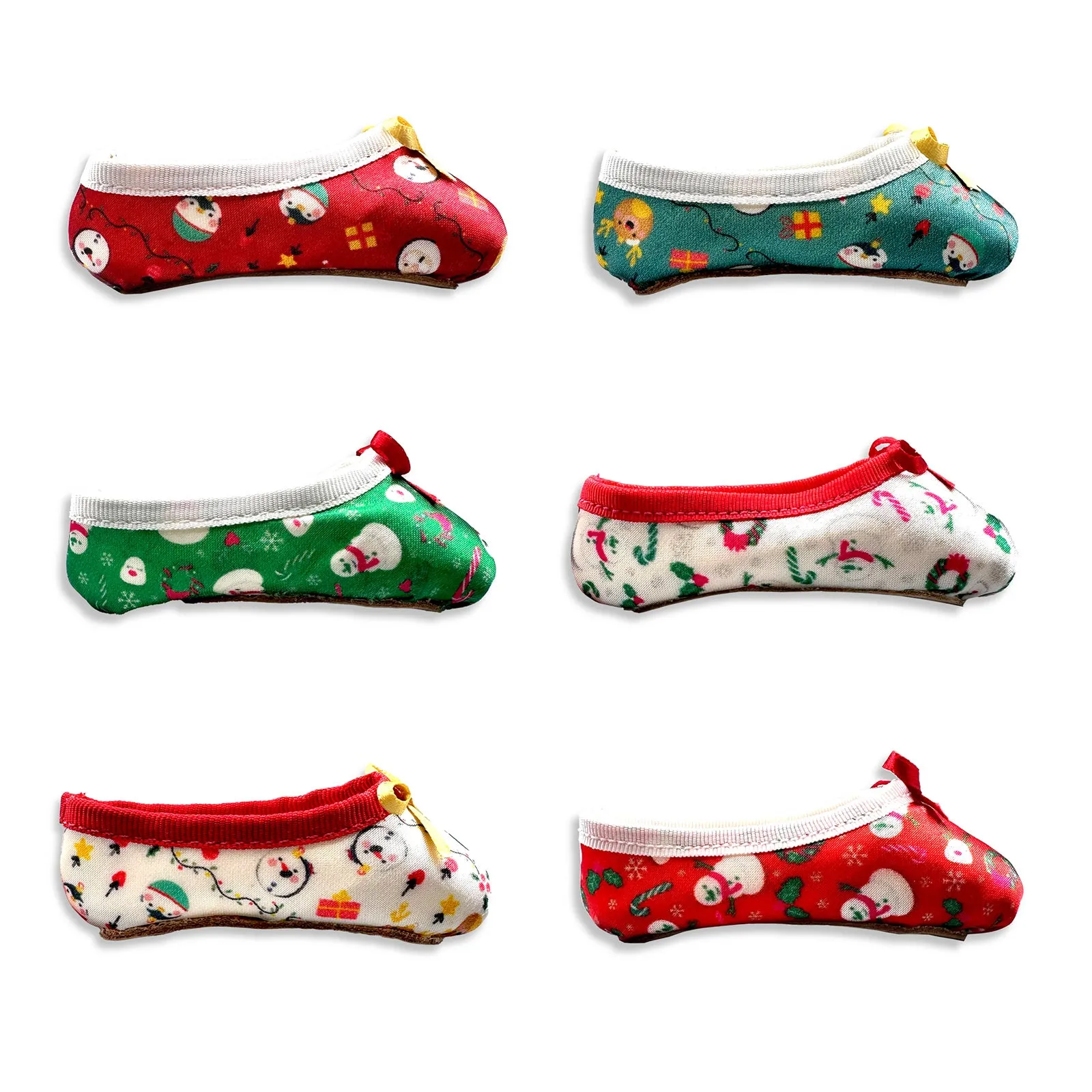 So Danca Holiday Mini Pointe Shoe Keychain