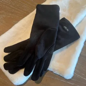 Sprigs Faux Fur Scarf with Velvet Perfect Fit Texting Gloves