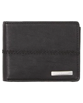 Stitchy 3 Wallet in Black