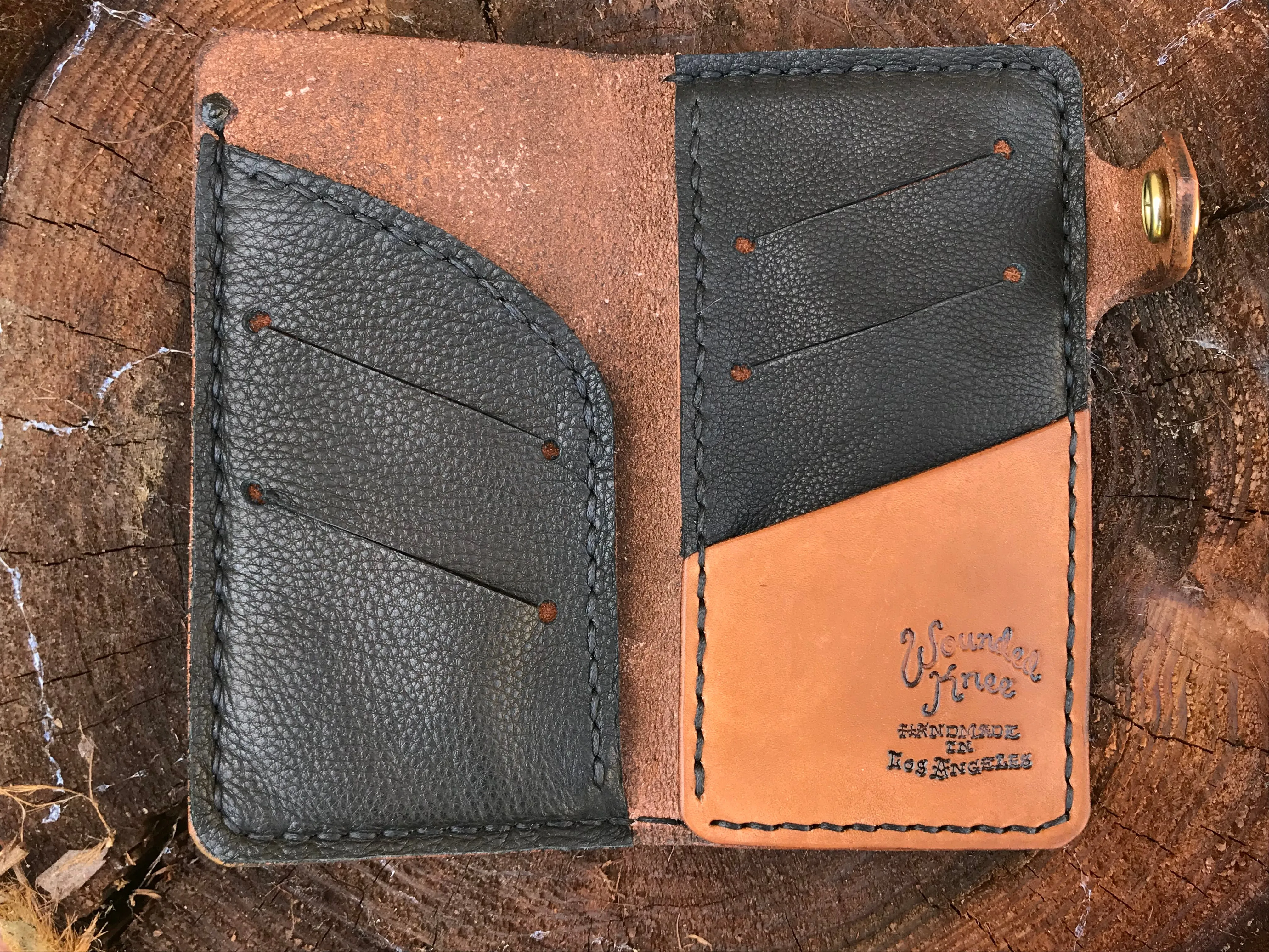 Stoney Metal Leather Biker Wallet
