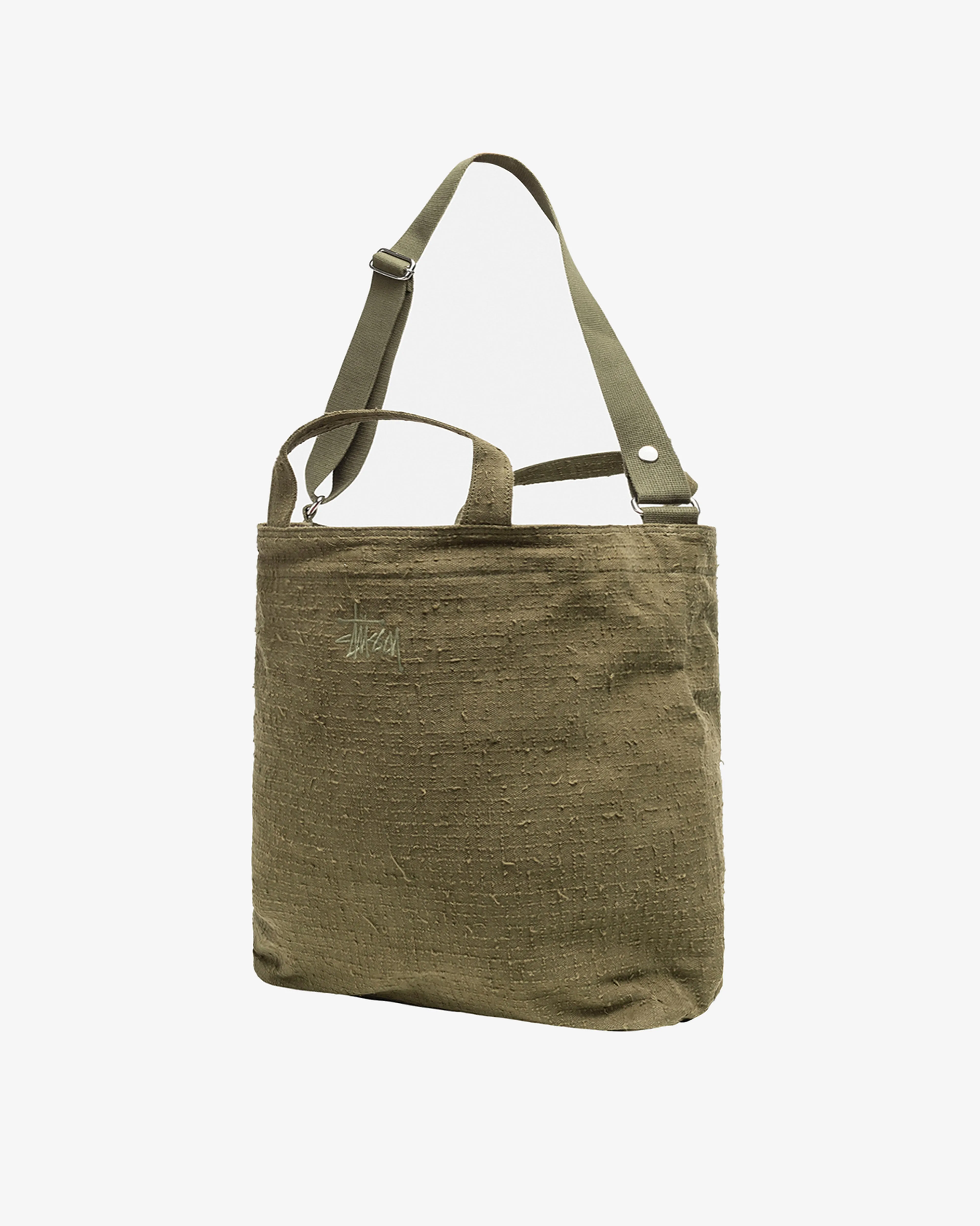 Stüssy -  Needle Punch Crossbody Bag - (Olive)
