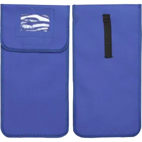 Stylish Blue Folding Cane Pouch Bag For Storage