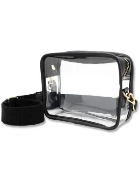 Texas Tech "Structured Camera" Stadium Approved Clear Crossbody Purse